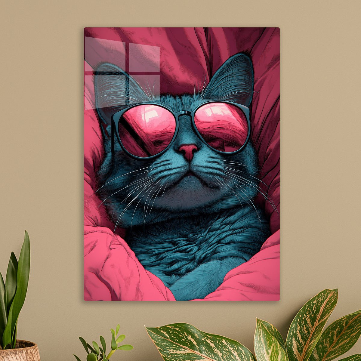 Cool Cat in Pink