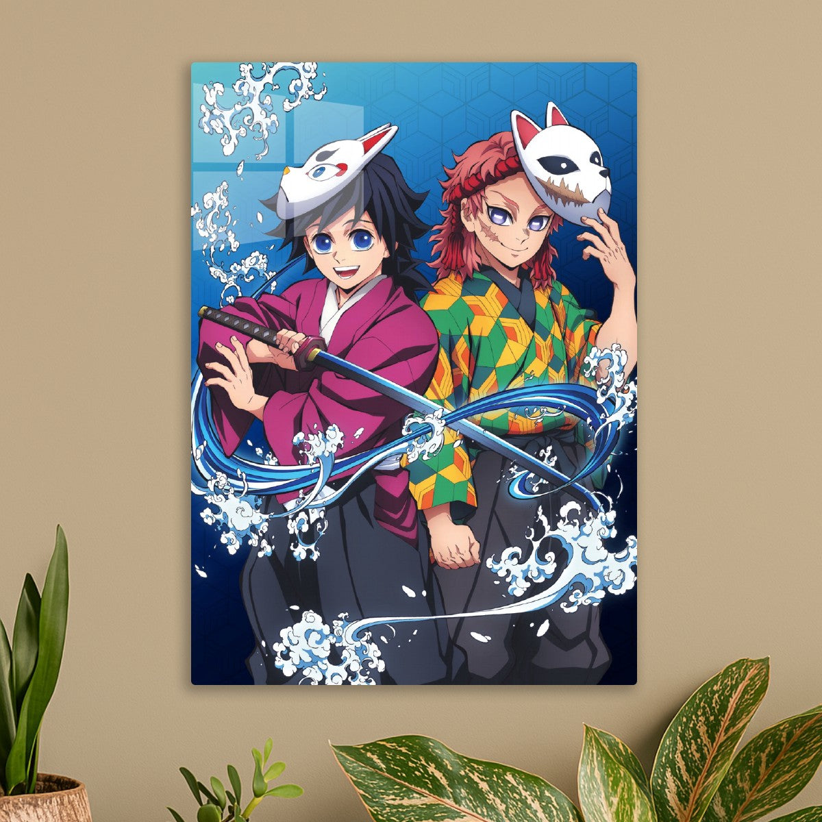 Sabito and Giyu Tomioka, Demon Slayer Kimetsu no Yaiba