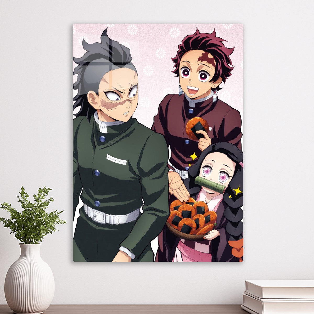 Tanjiro Kamado and Nezuko Kamado, Demon slayer Kimetsu no Yaiba