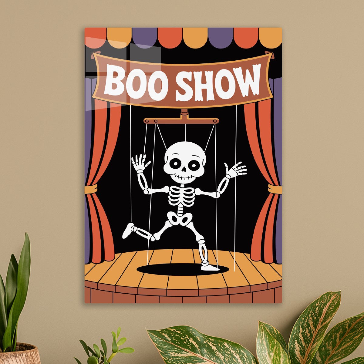 Boo Show Skeleton Puppet