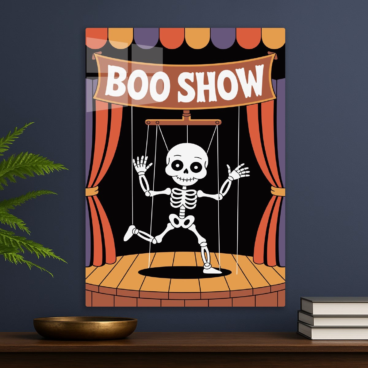 Boo Show Skeleton Puppet