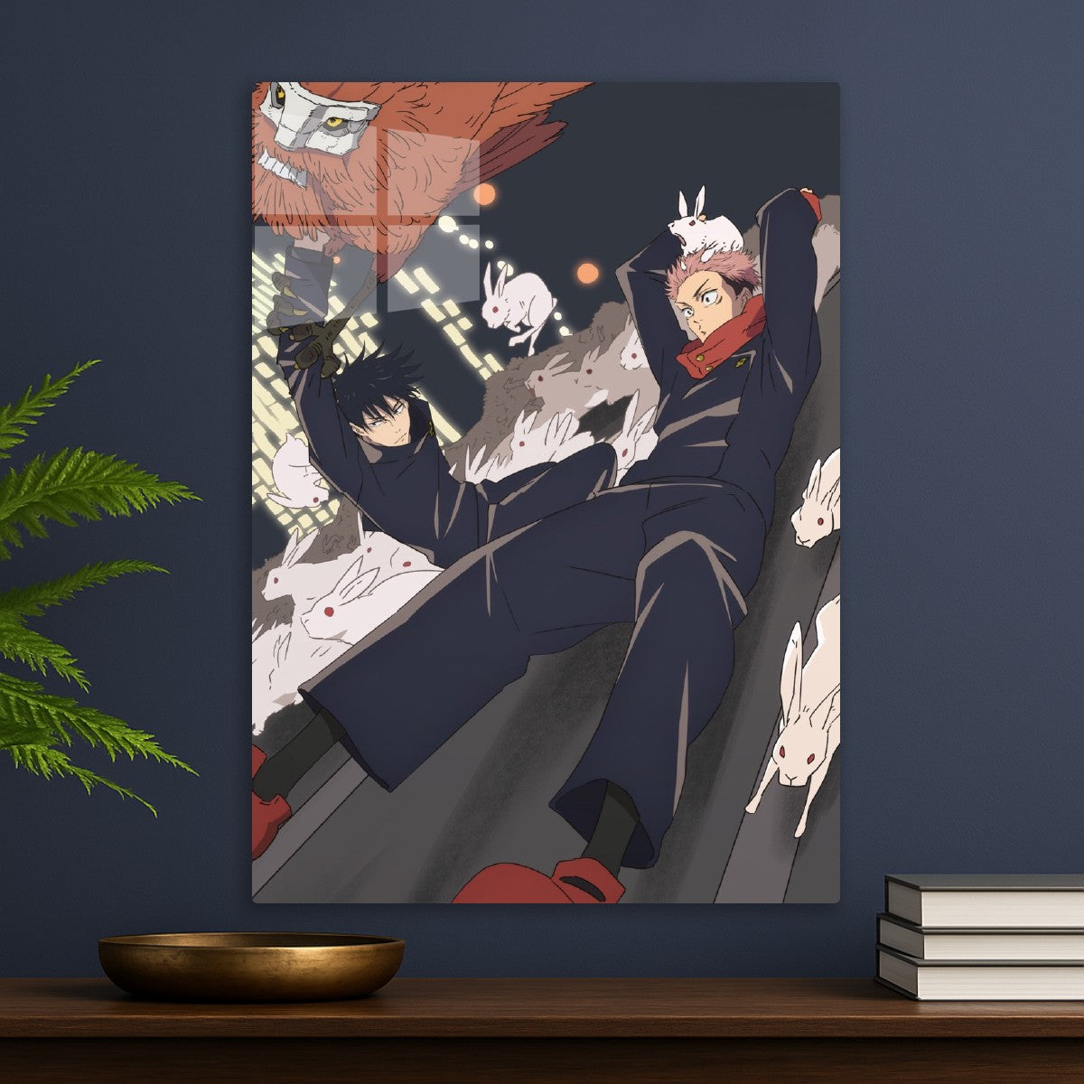 Yuji Itadori and Megumi Fushiguro, Jujutsu Kaisen 