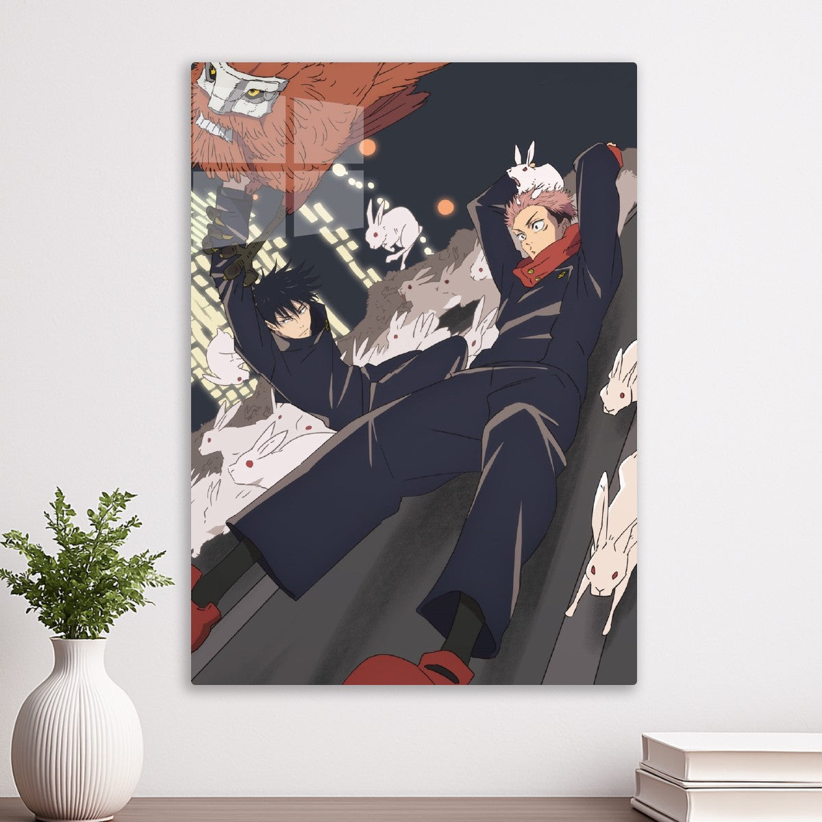 Yuji Itadori and Megumi Fushiguro, Jujutsu Kaisen 