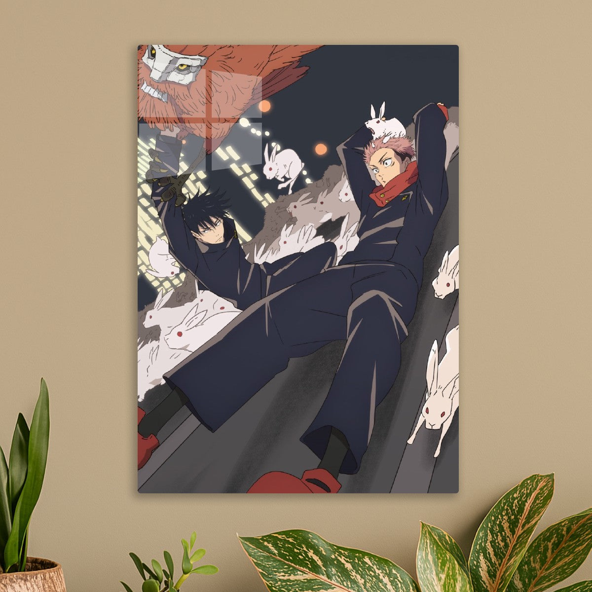 Yuji Itadori and Megumi Fushiguro, Jujutsu Kaisen 