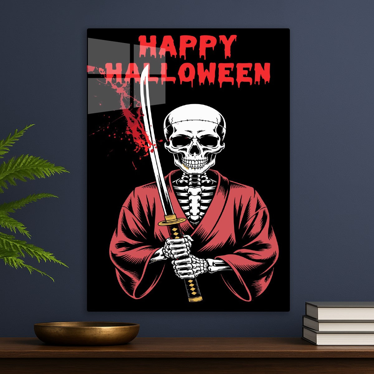 Skeleton Samurai Halloween