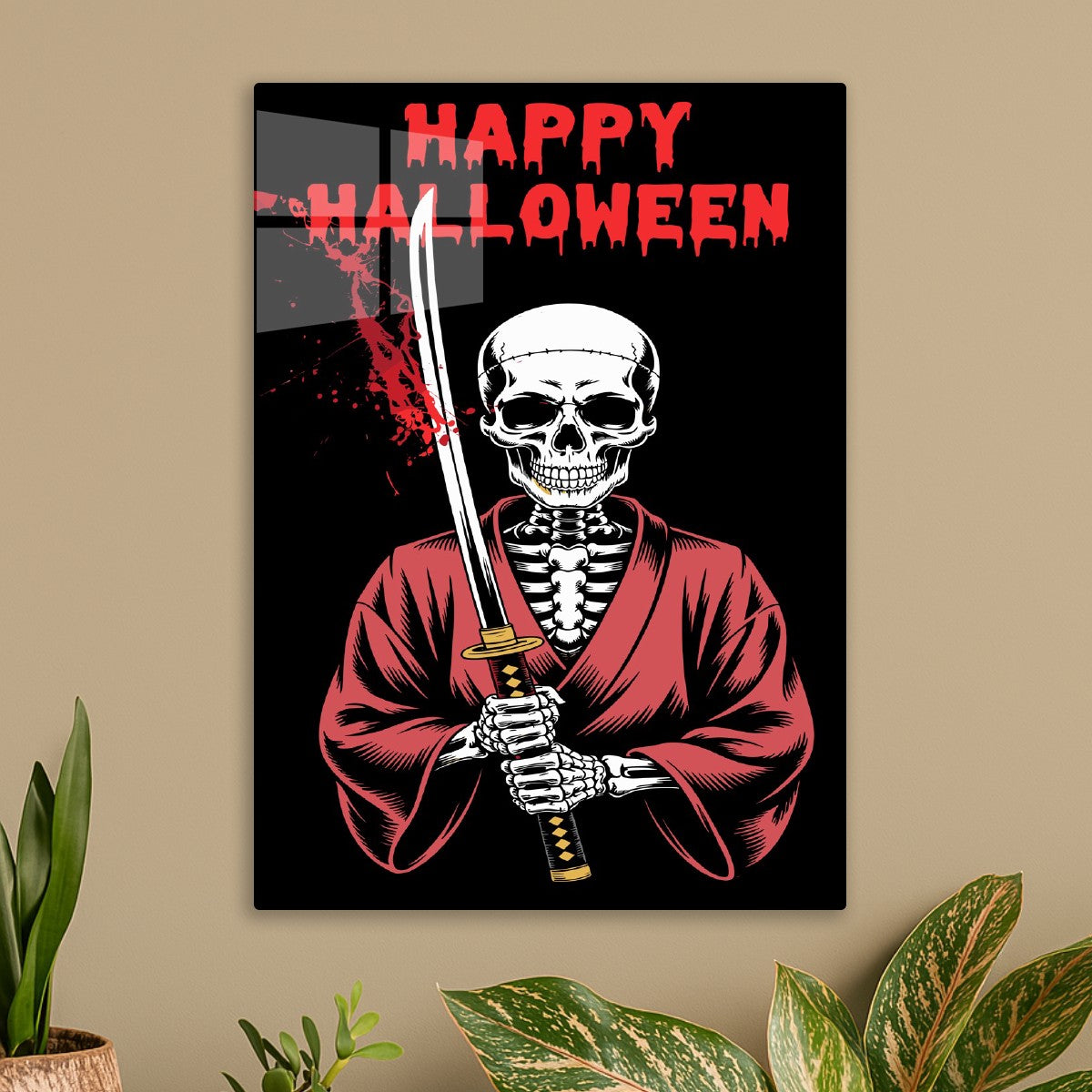 Skeleton Samurai Halloween