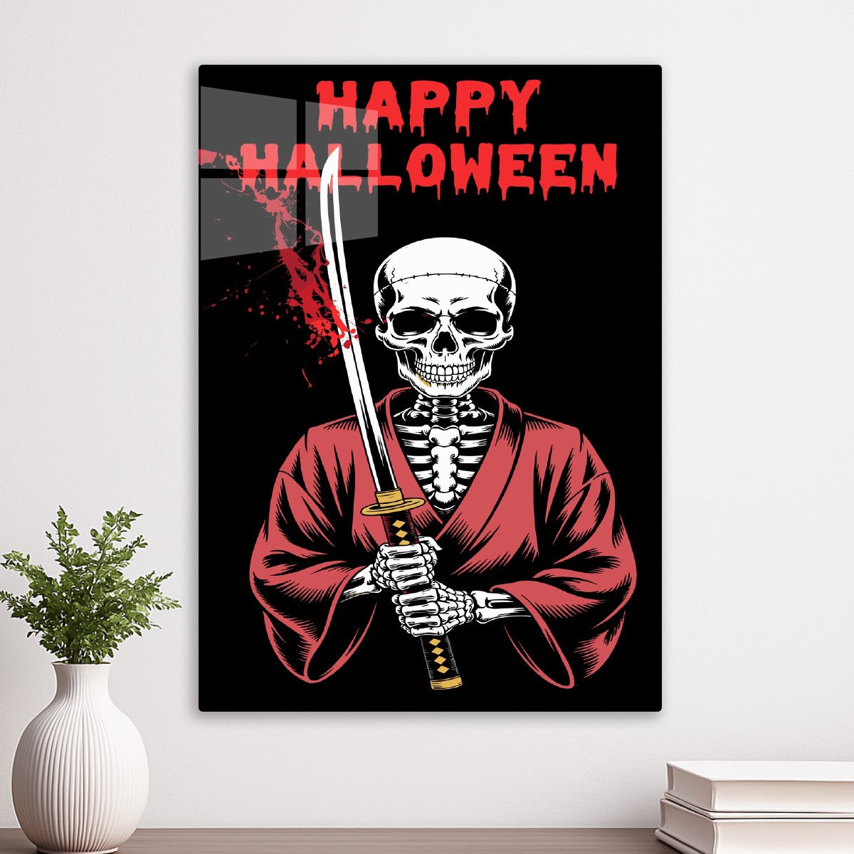 Skeleton Samurai Halloween