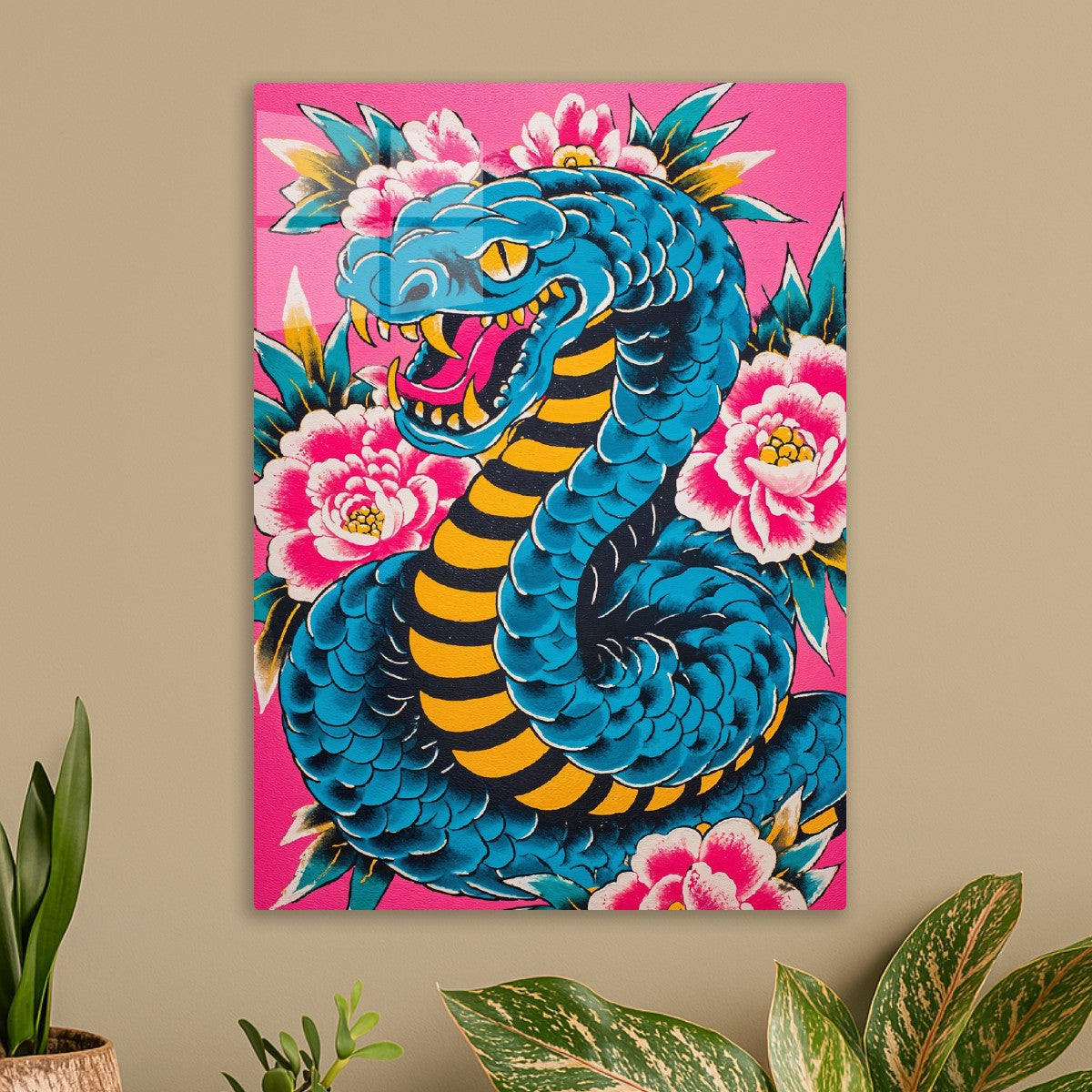 Electric Snake Poster