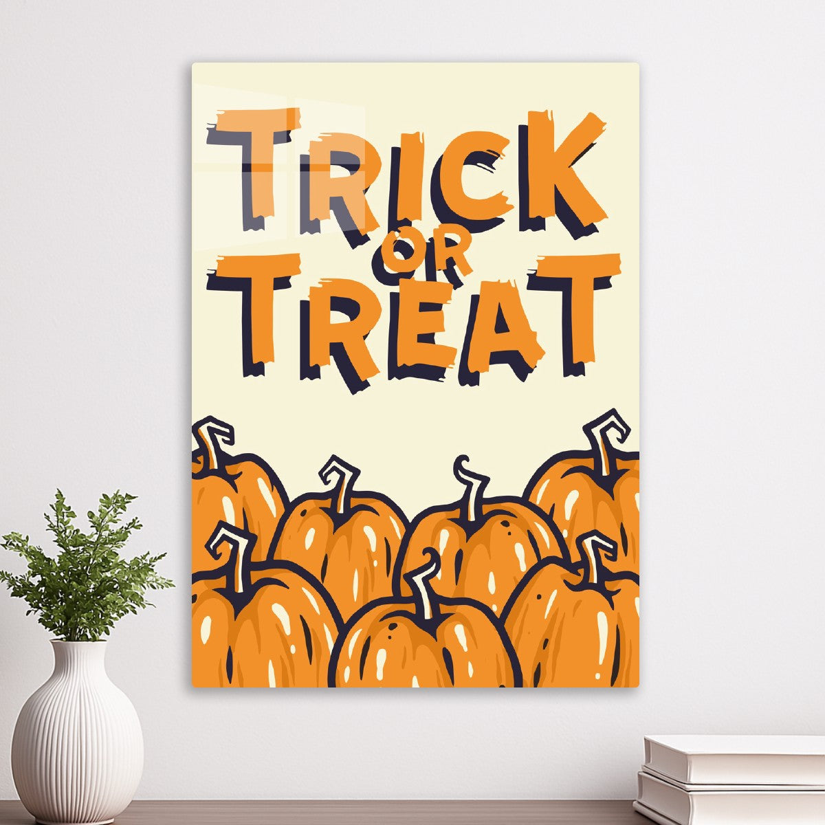 Trick or Treat Pumpkins Art