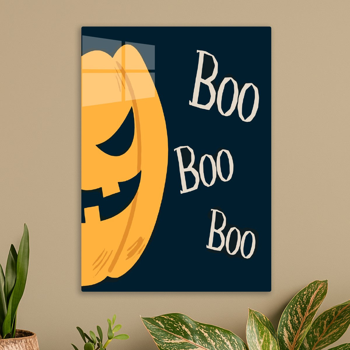 Repeat Boo Pumpkin Halloween