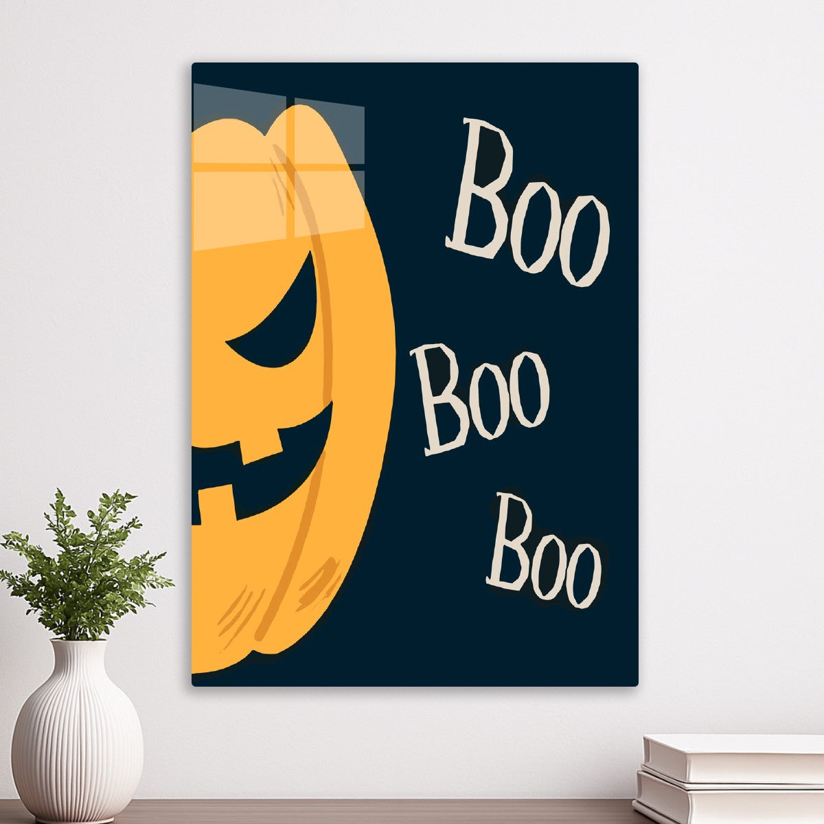 Repeat Boo Pumpkin Halloween