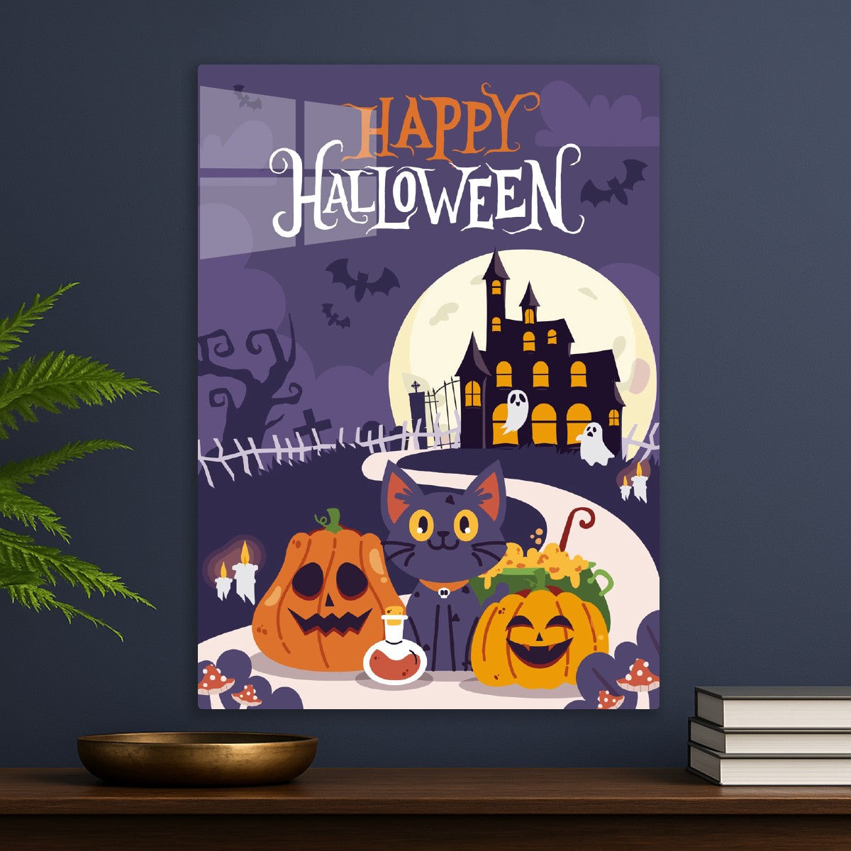 Haunted Mansion Scary Night