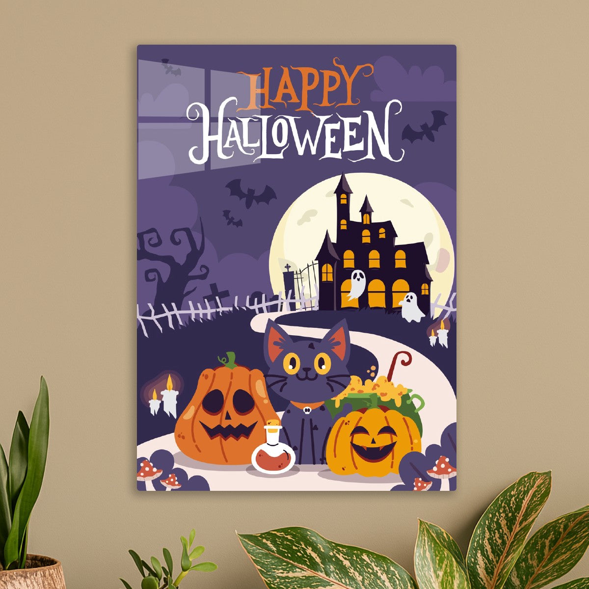 Haunted Mansion Scary Night