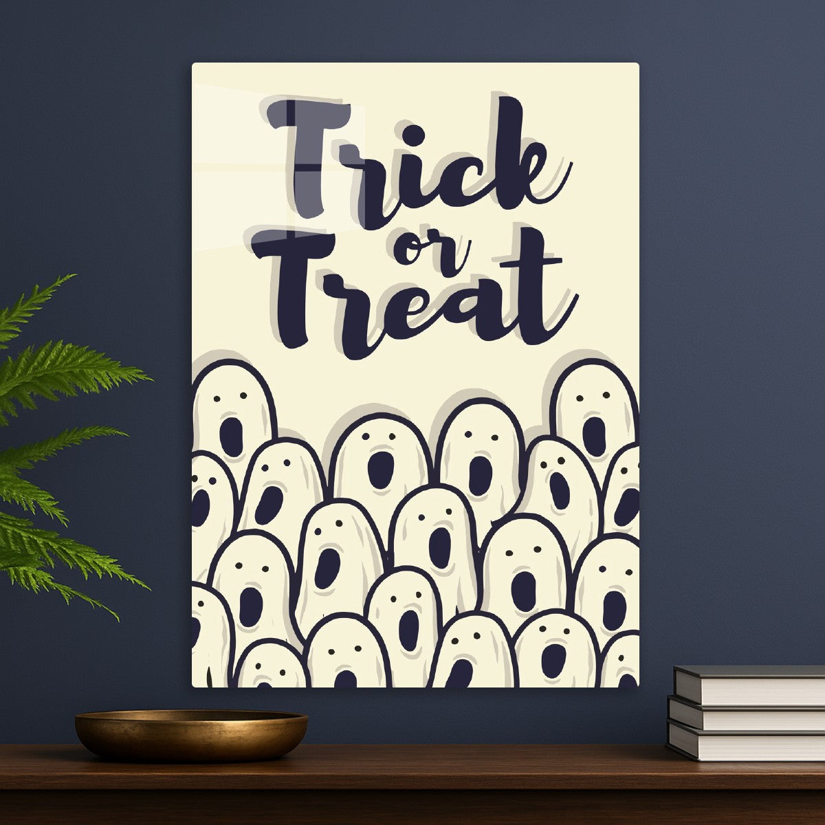 Ghostly Trick or Treat Action