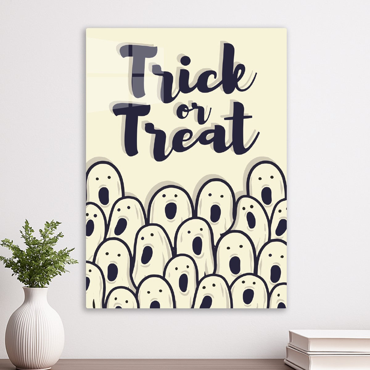 Ghostly Trick or Treat Action