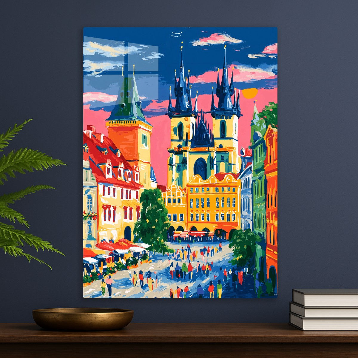 Fauvist Prague Old Town