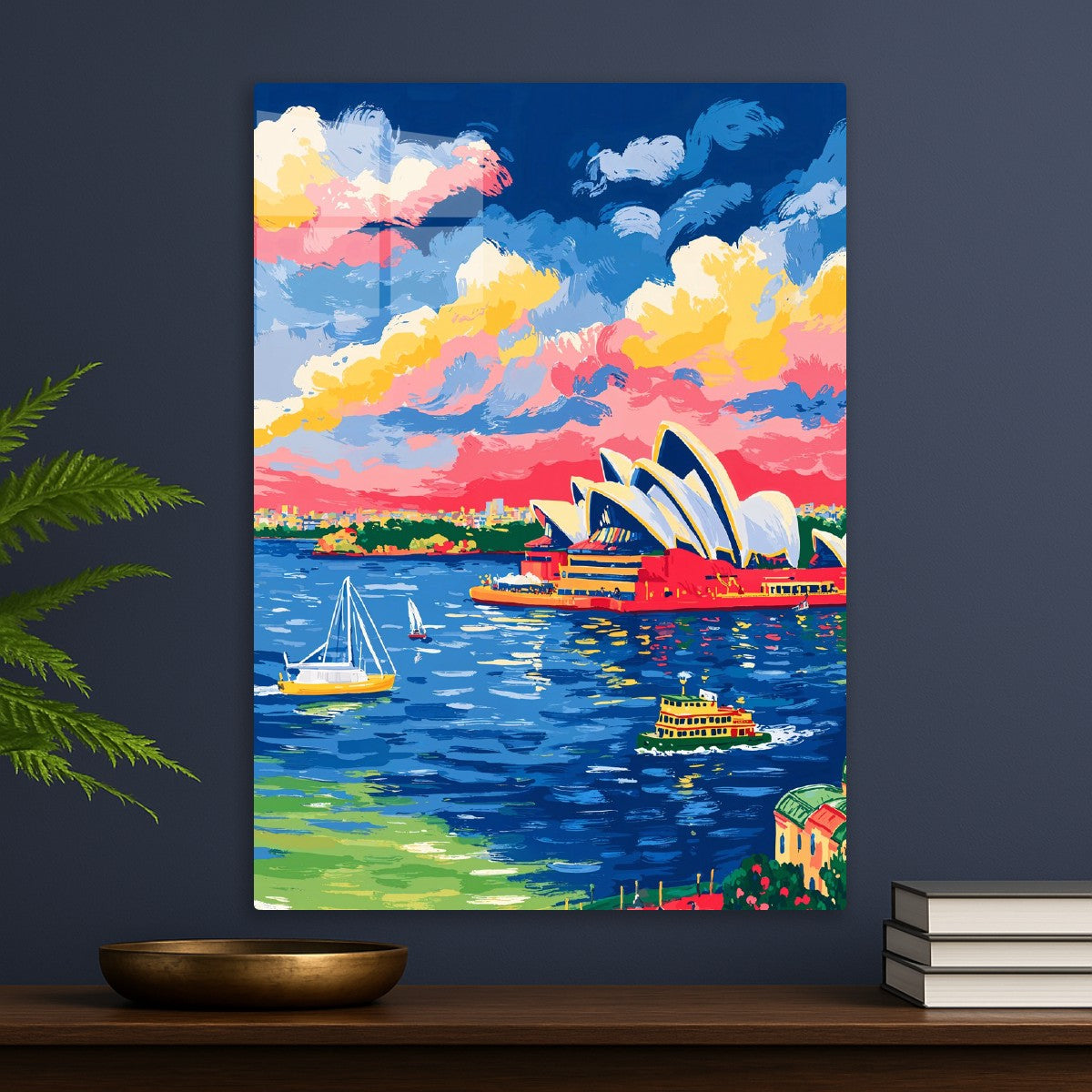 Fauvist Sydney Opera View
