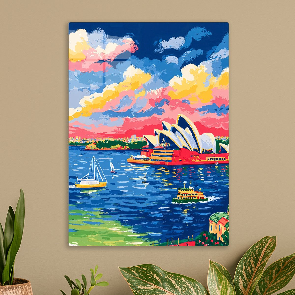 Fauvist Sydney Opera View