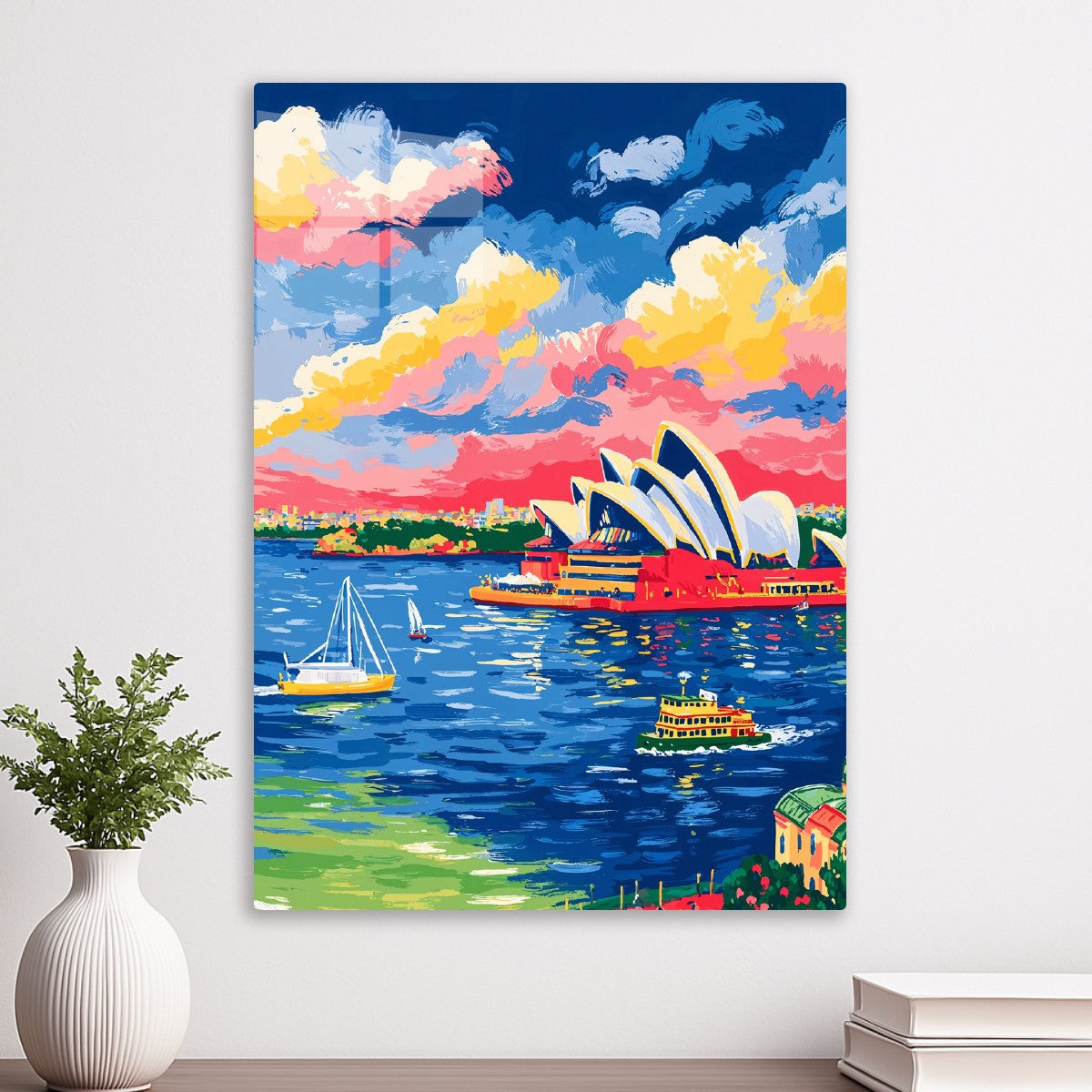 Fauvist Sydney Opera View