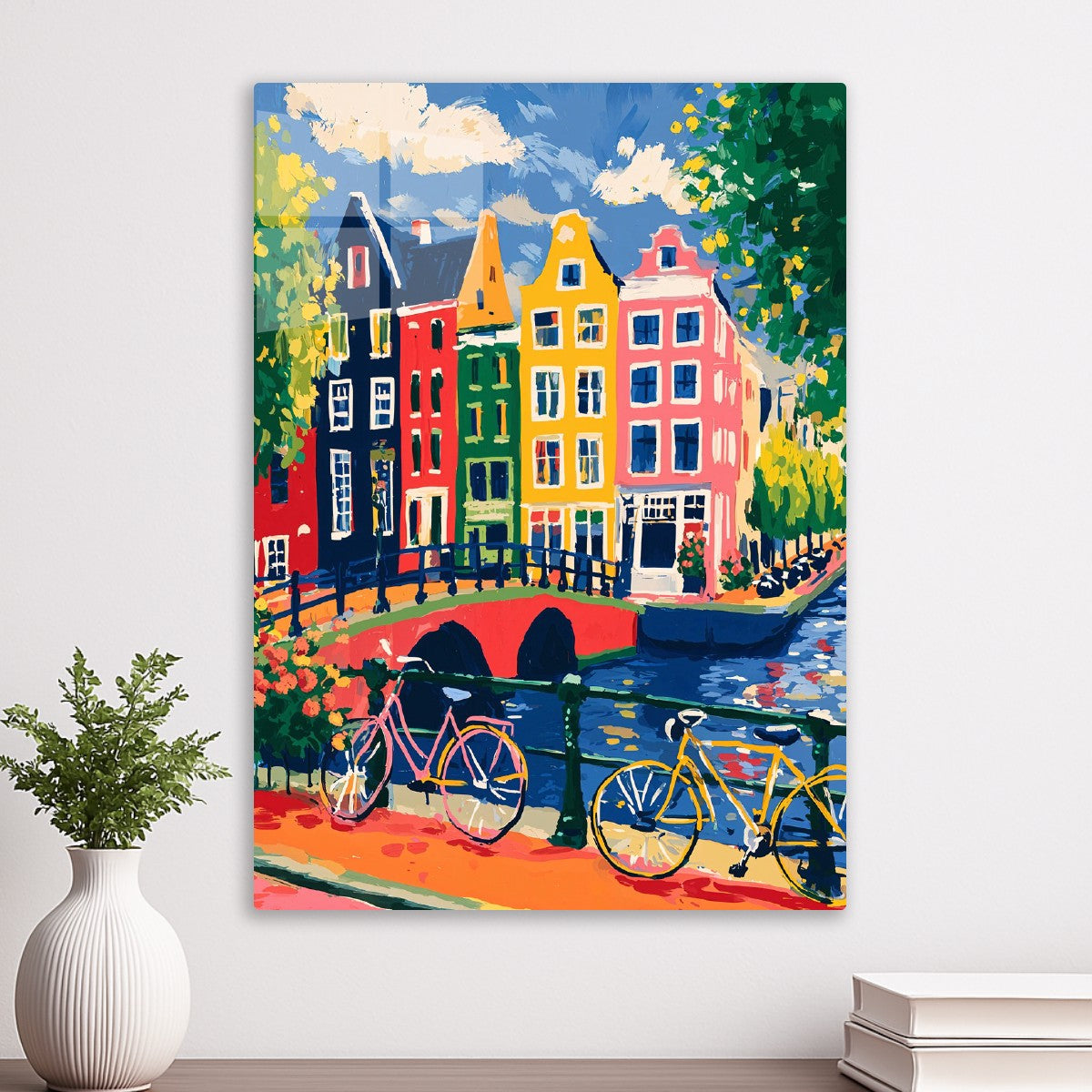 Amsterdam Colorful Canal