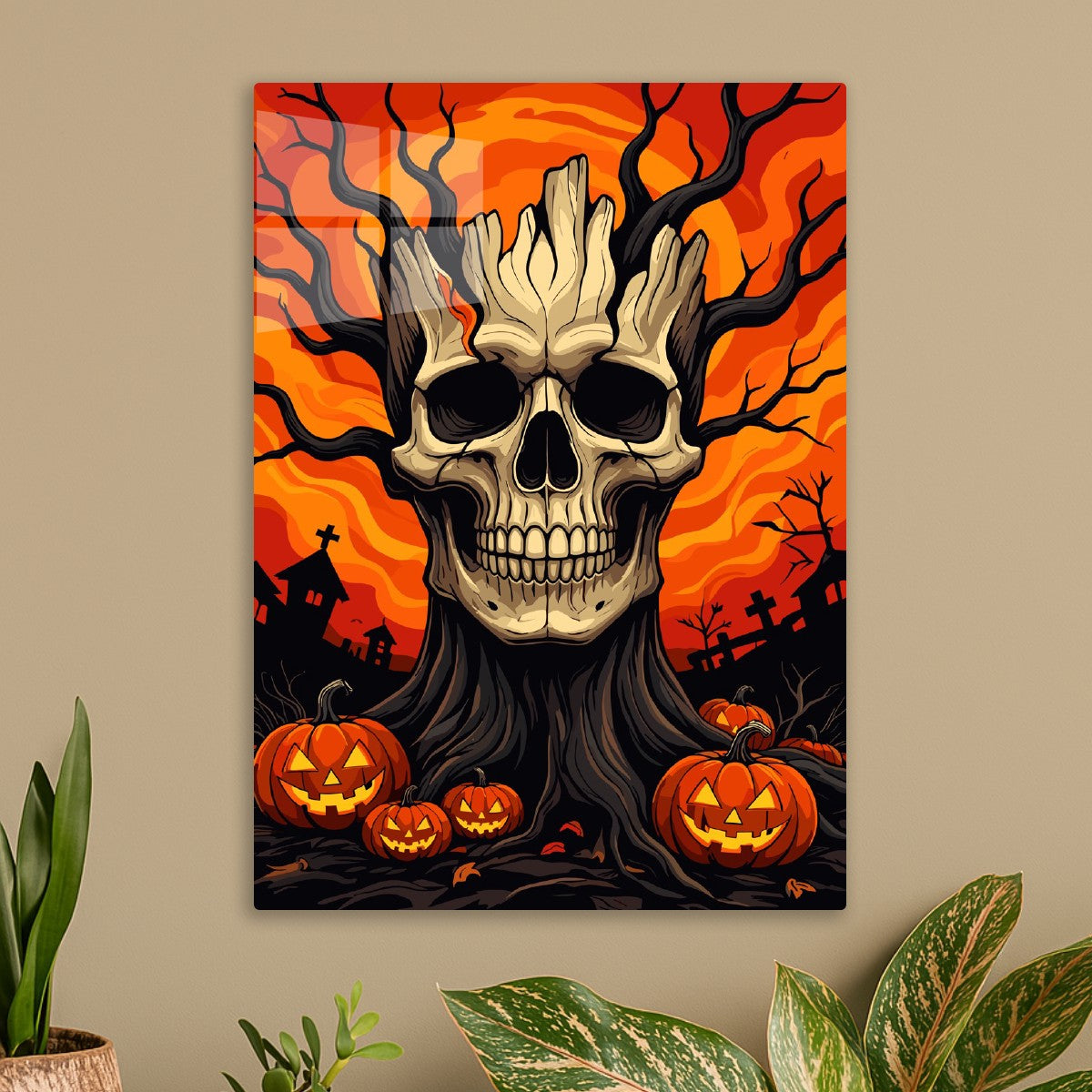 Haunted Skull Tree of Darkness