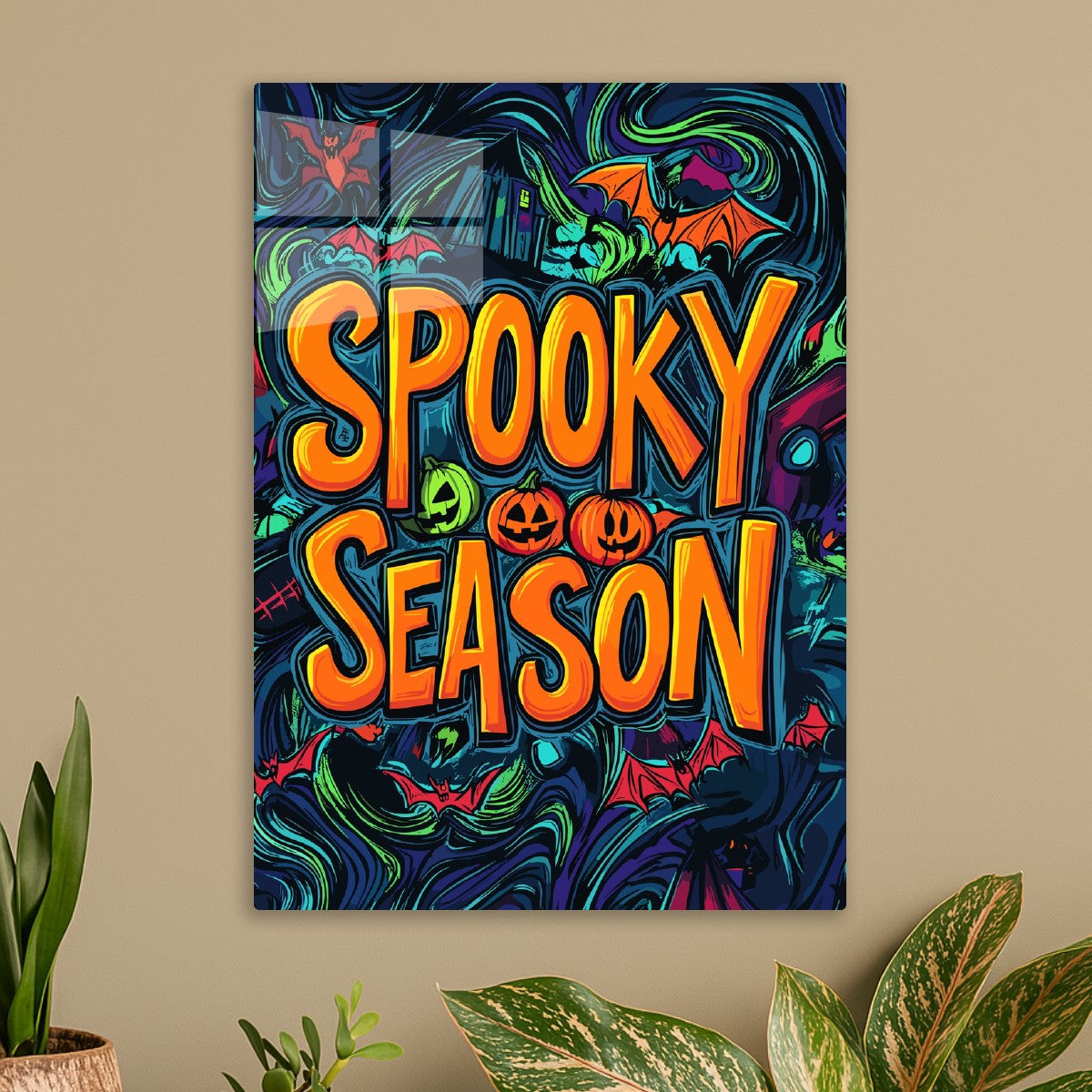 Spooky Season Gothic Collage