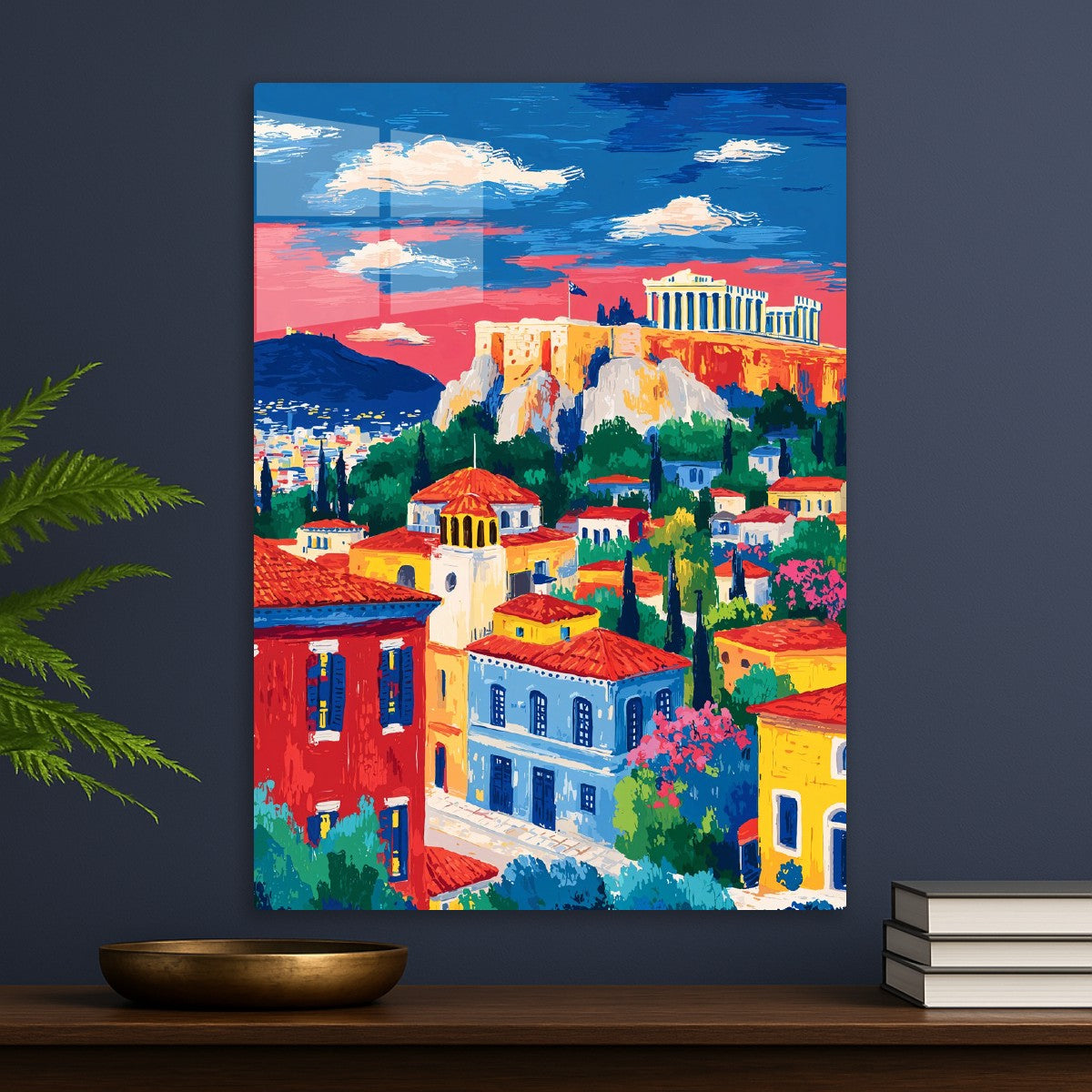 Fauvist View of Athens