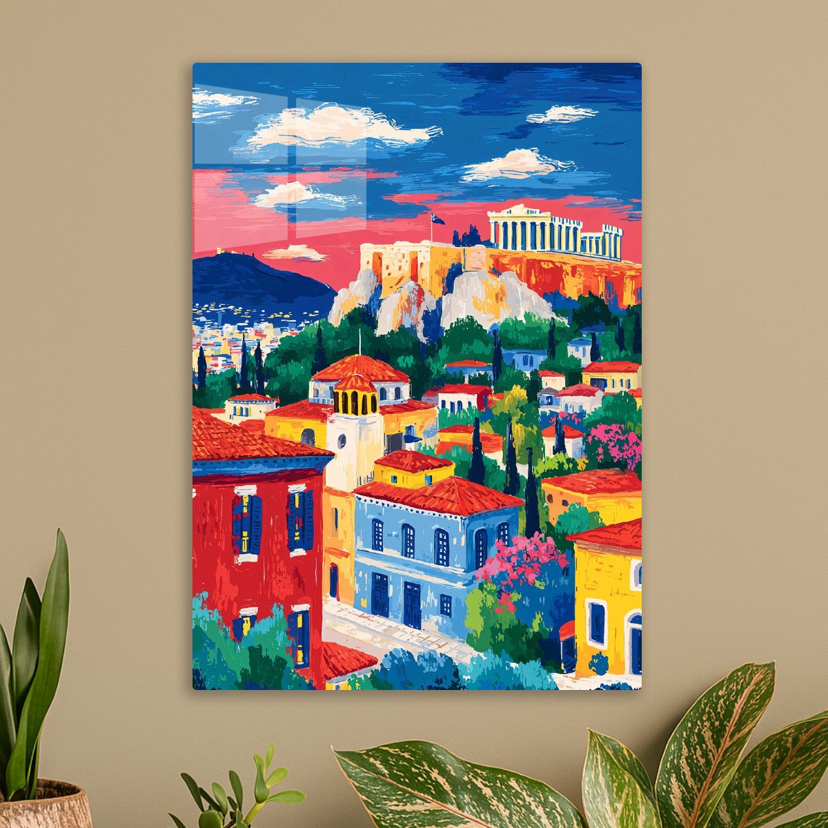 Fauvist View of Athens