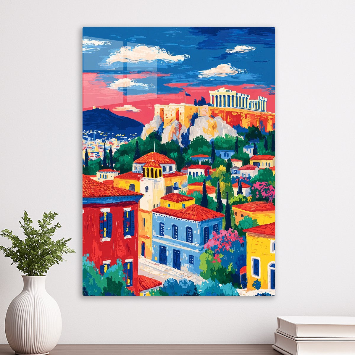 Fauvist View of Athens