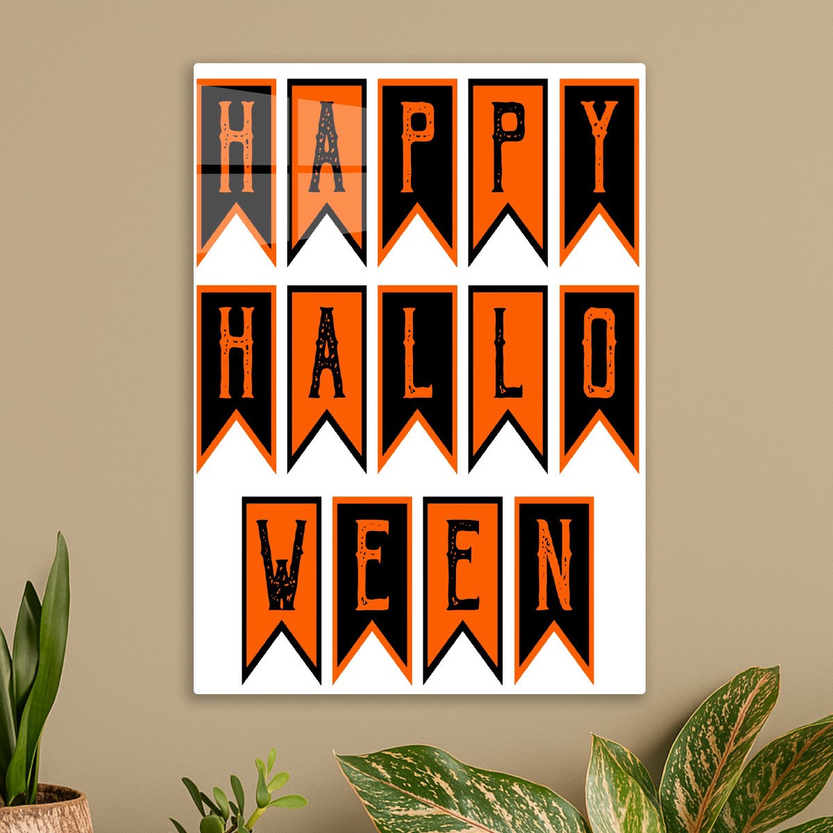 Halloween Banner Flags