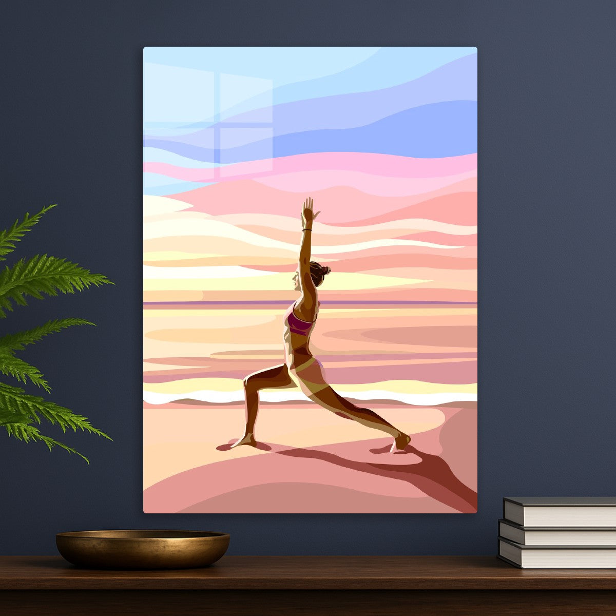 Sunset Beach Yoga Movement