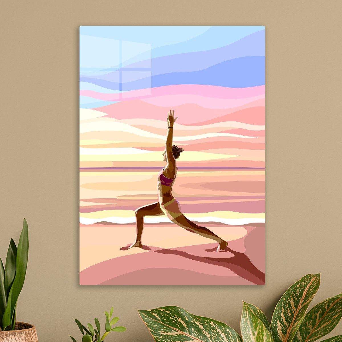 Sunset Beach Yoga Movement