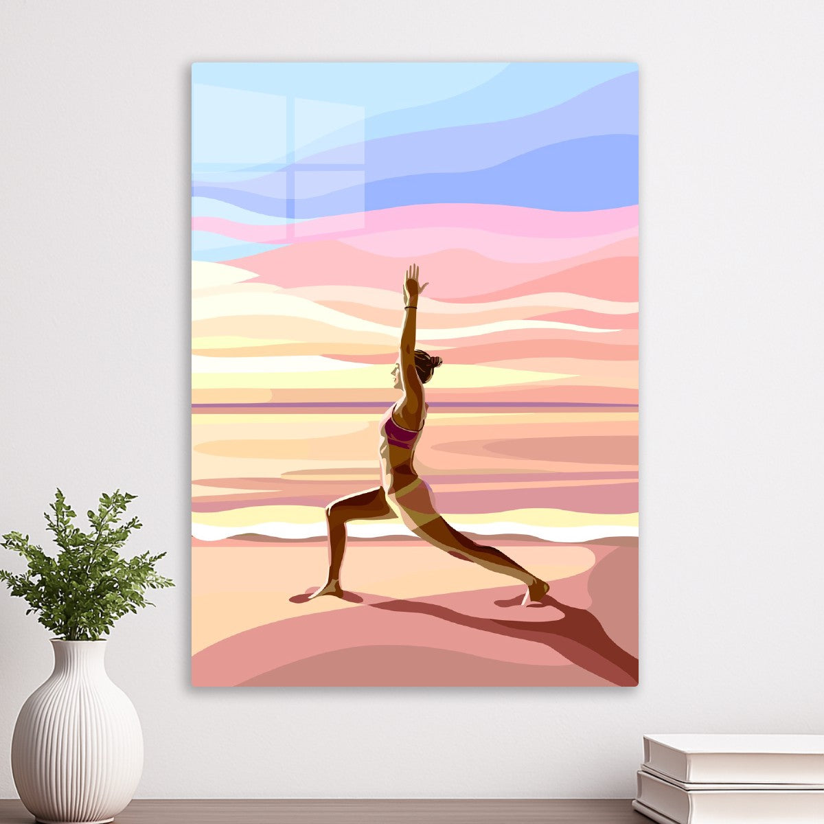 Sunset Beach Yoga Movement