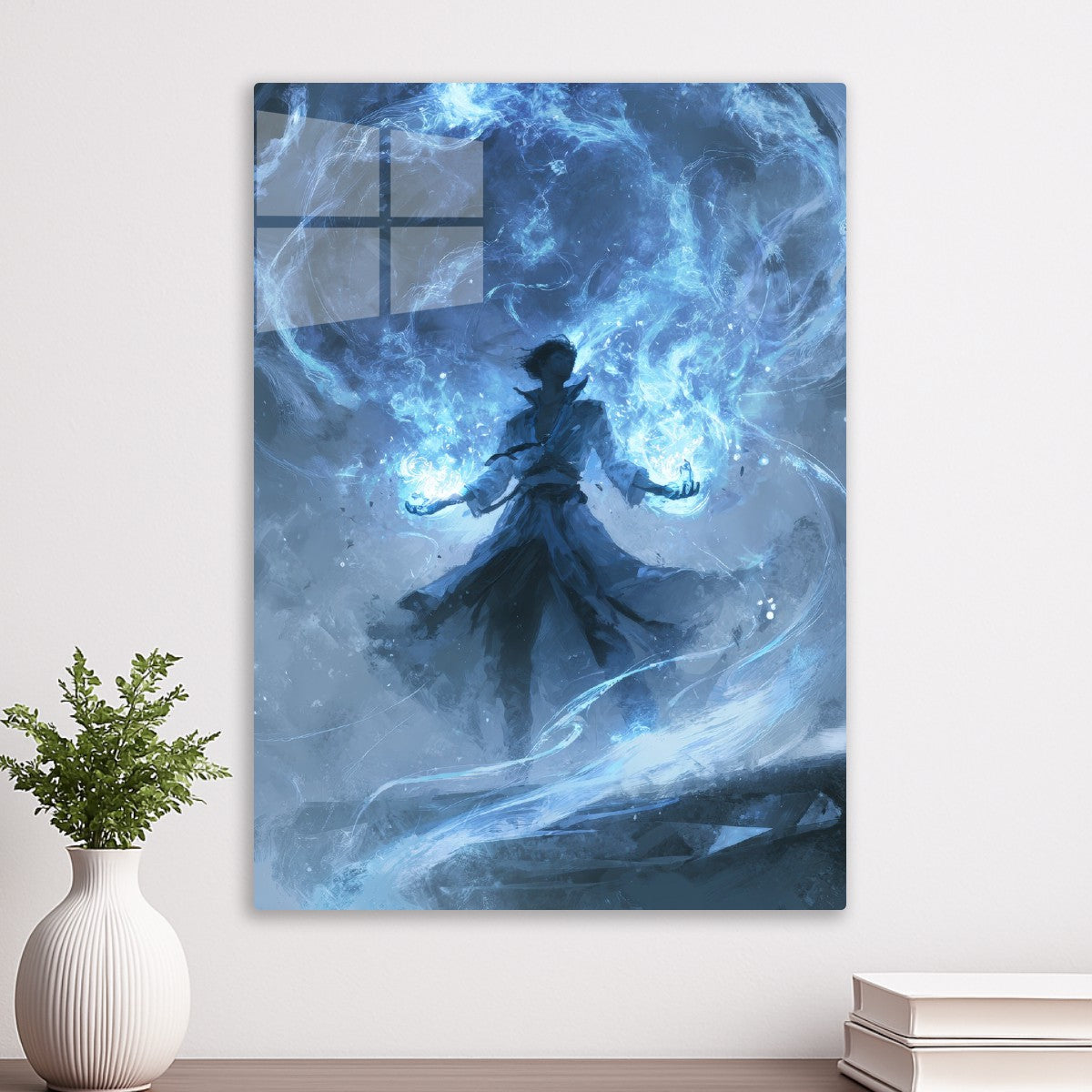 Mage Neon Cosmic Sorcerer