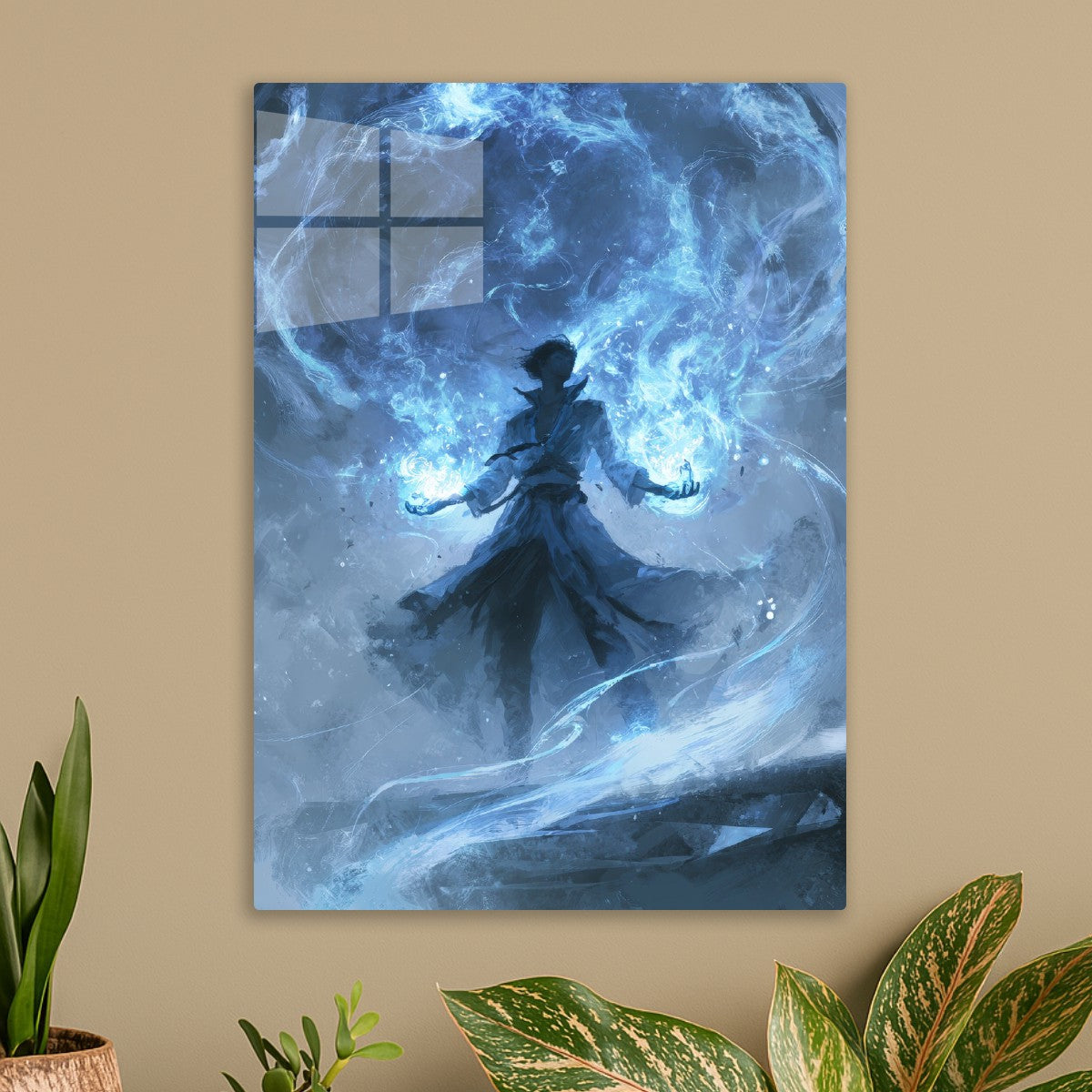 Mage Neon Cosmic Sorcerer