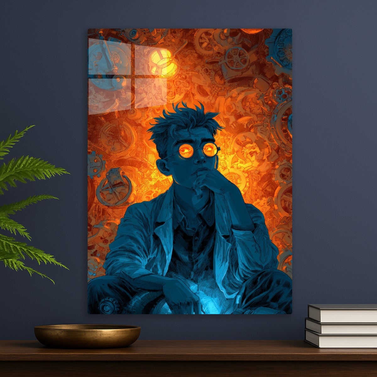 Steampunk Anime Neon Cyberpunk