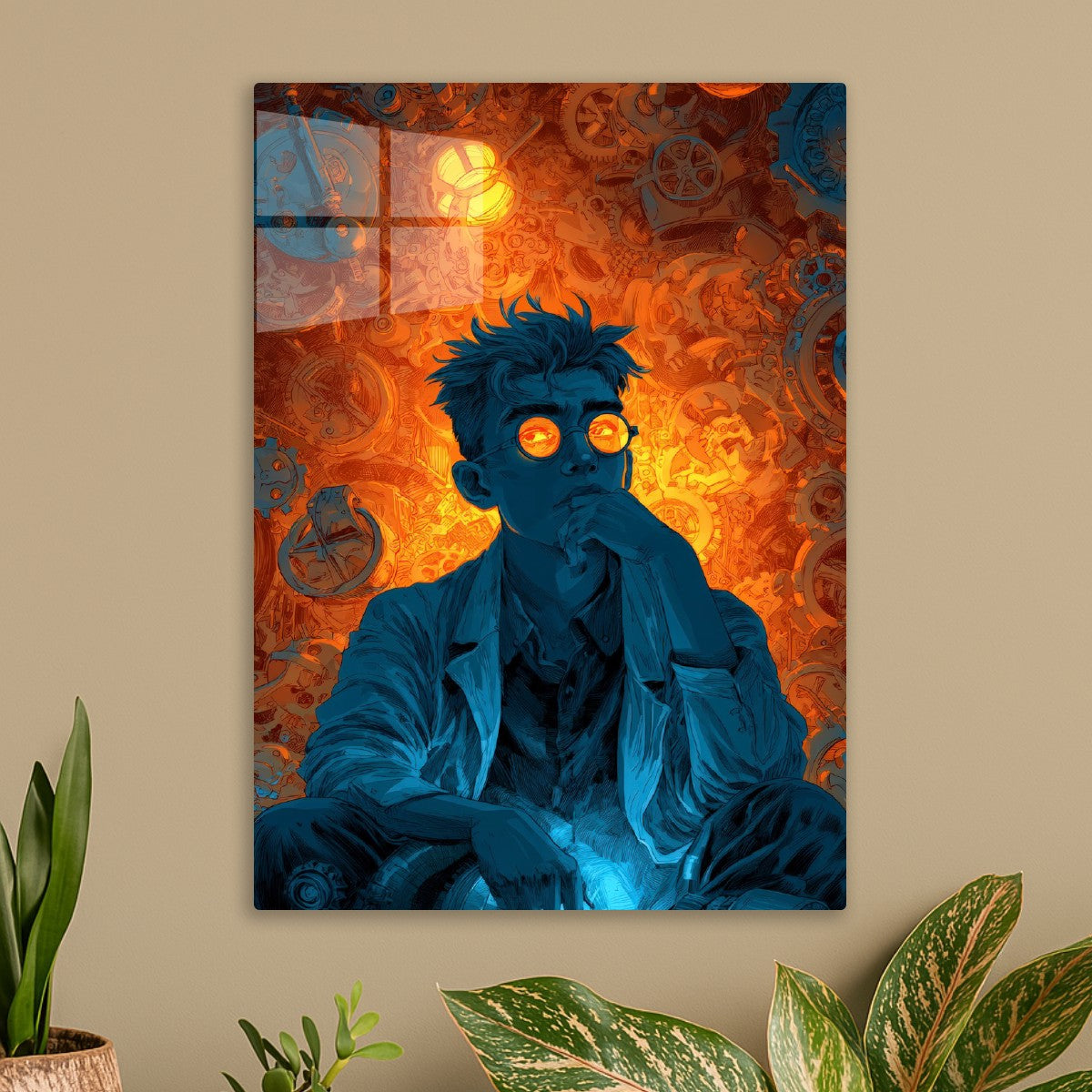 Steampunk Anime Neon Cyberpunk