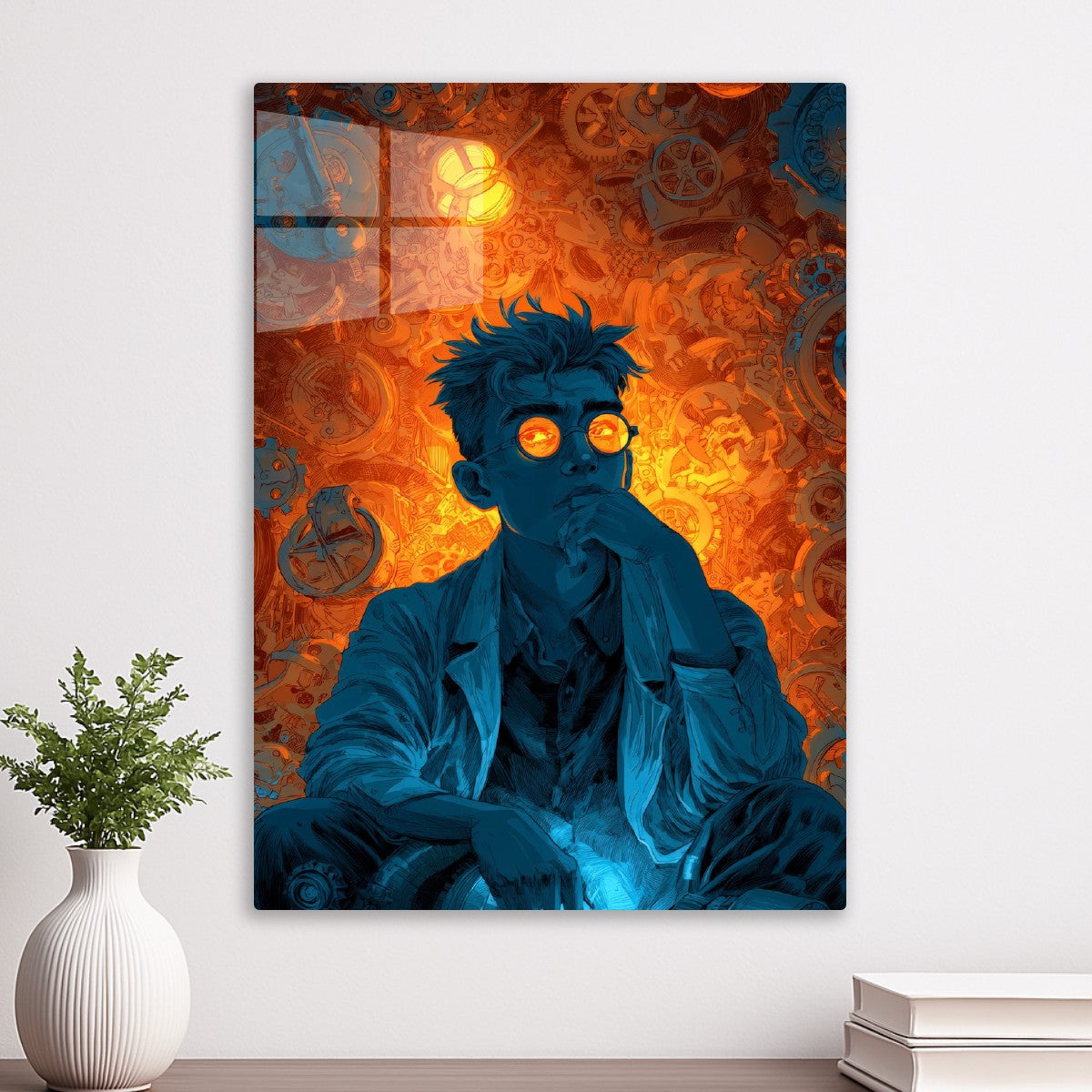 Steampunk Anime Neon Cyberpunk