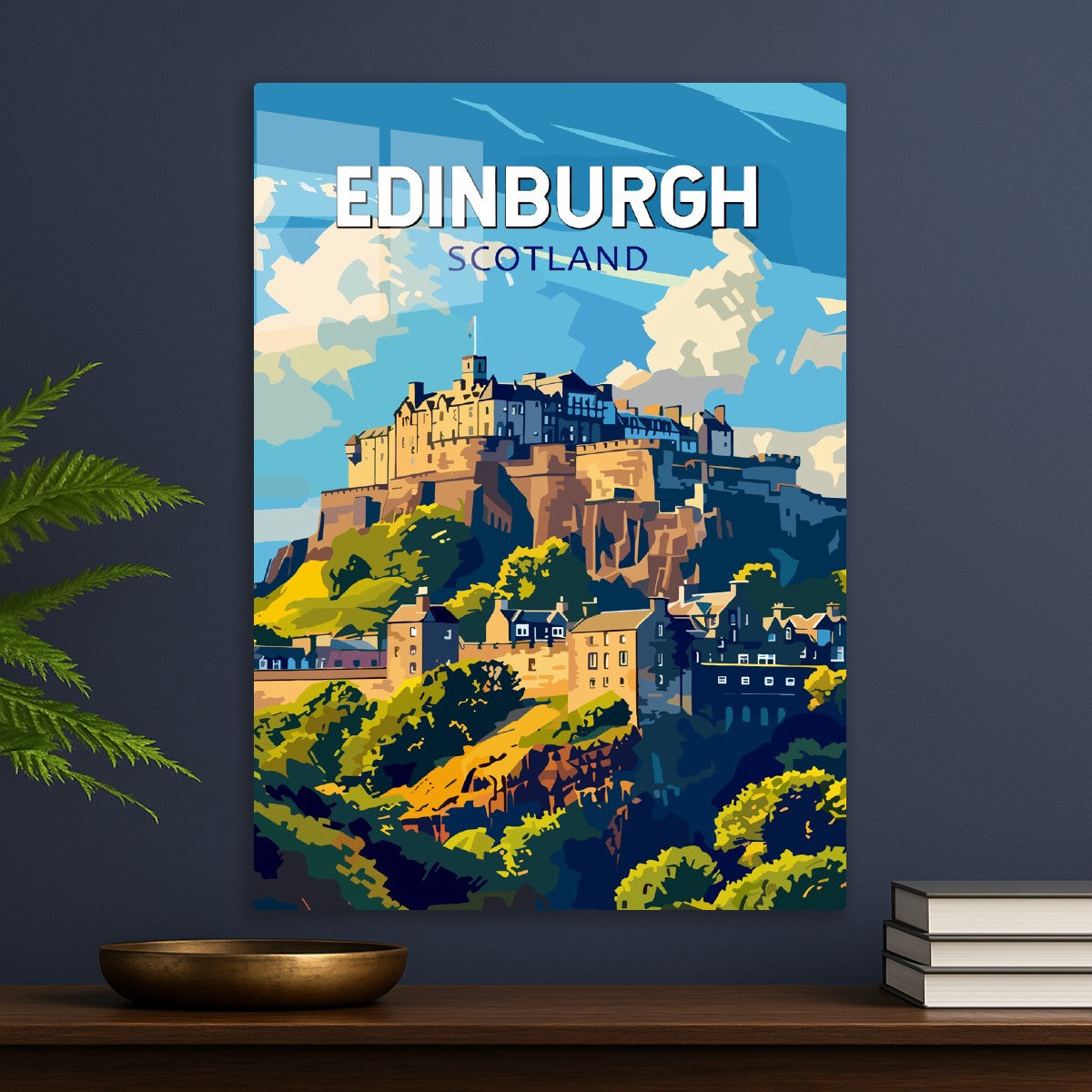 Edinburgh Castle Skyline