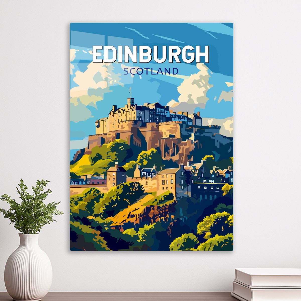 Edinburgh Castle Skyline