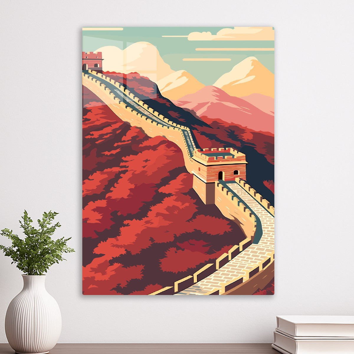 Majestic Great Wall of China