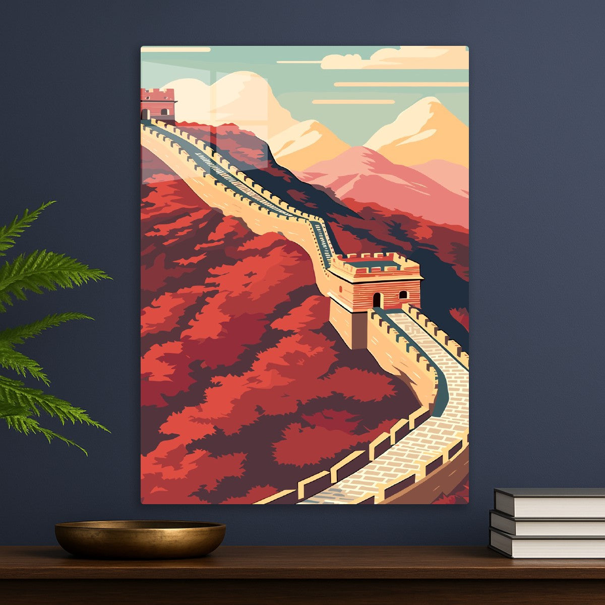 Majestic Great Wall of China