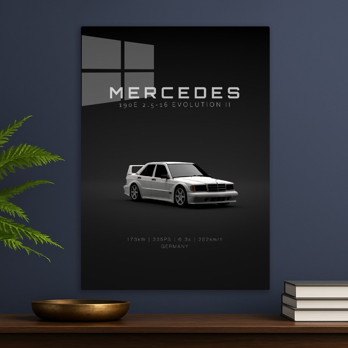 Mercedes 190E EVO II - White 