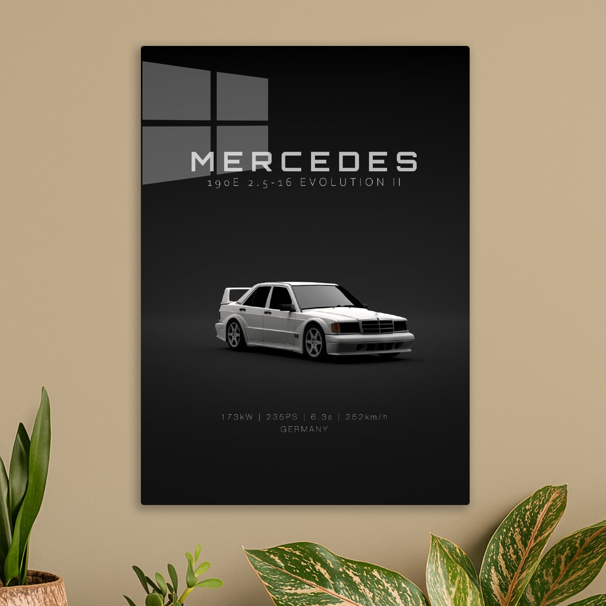 Mercedes 190E EVO II - White 