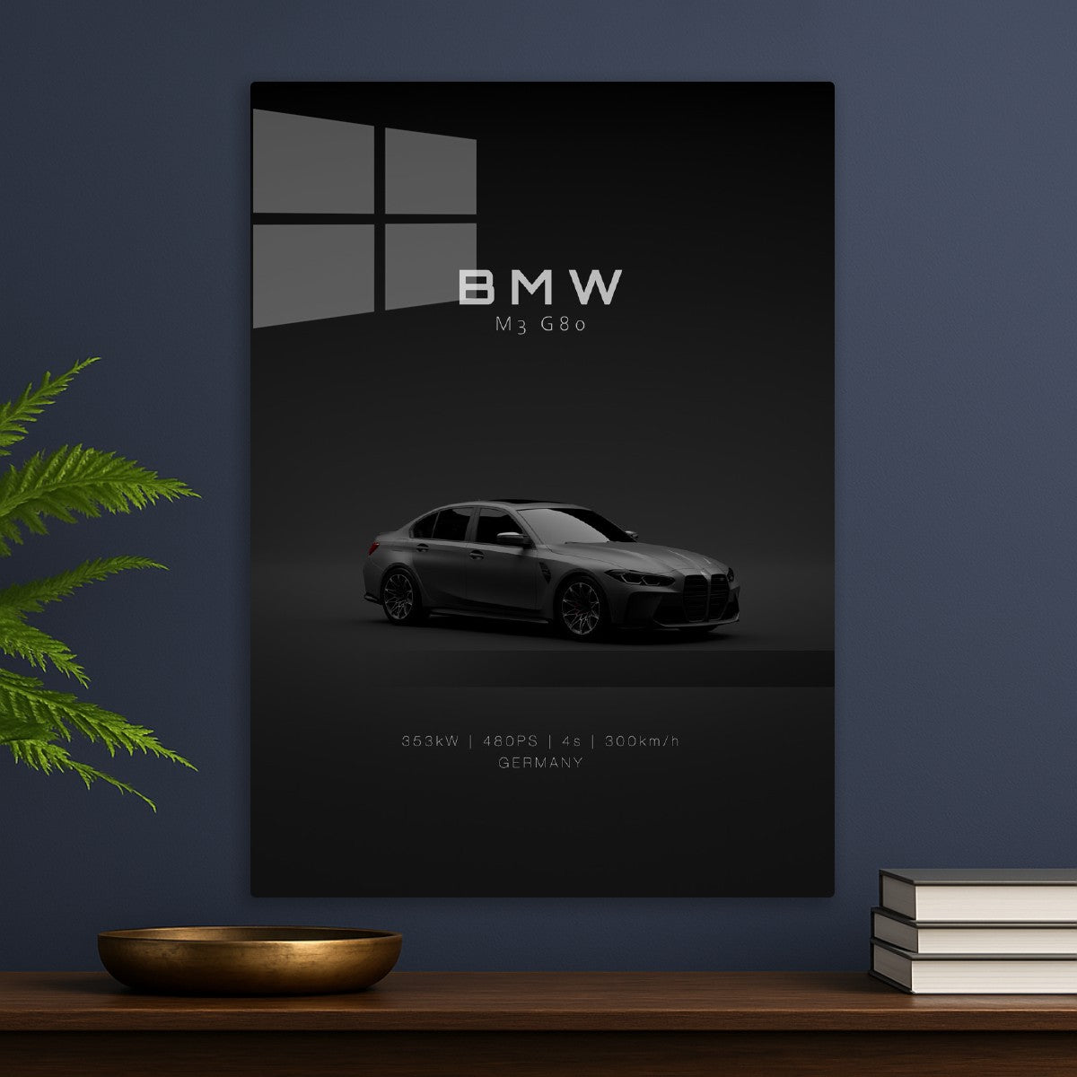 BMW M3 G80 2021 - Front - Grey