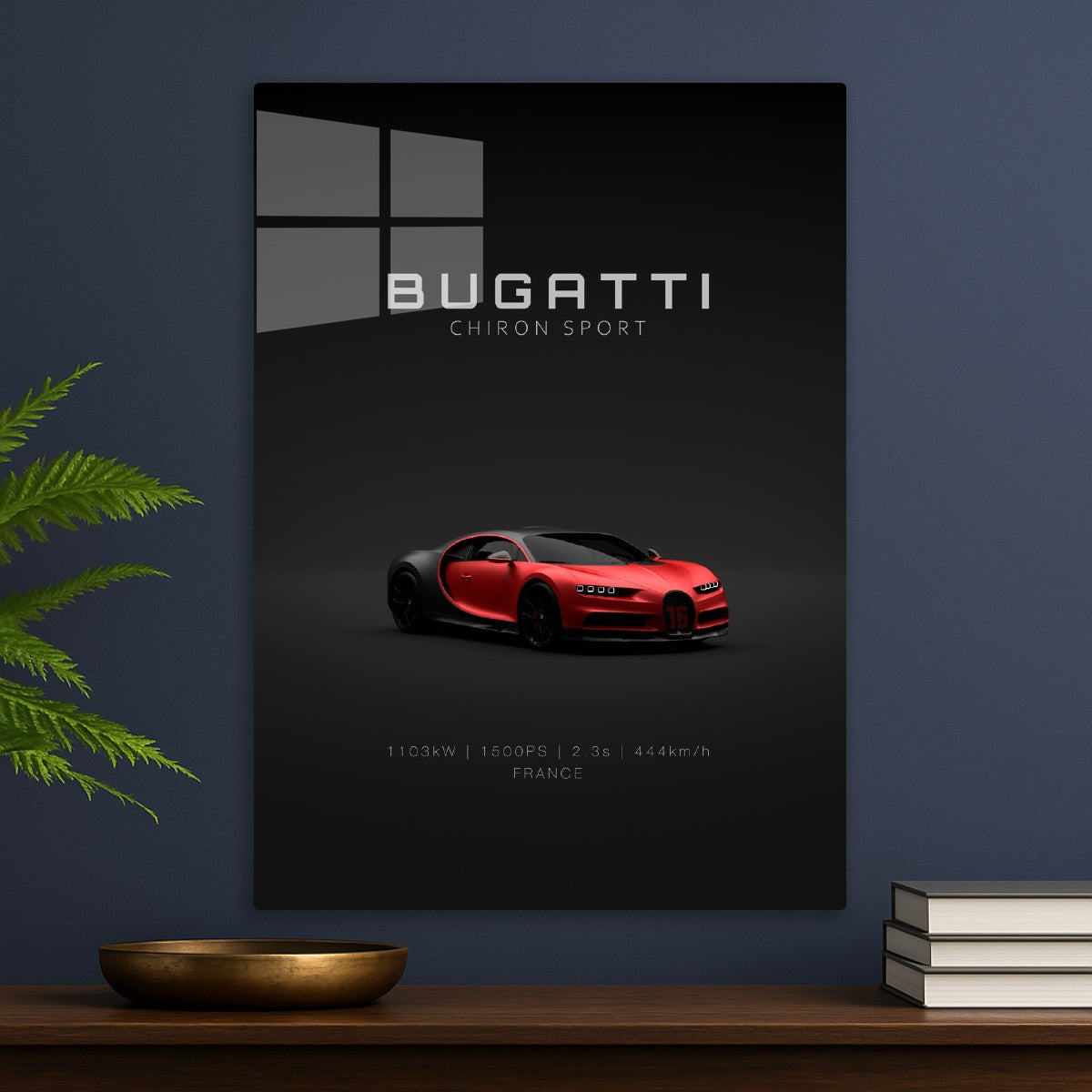 Bugatti Chiron Sport - Red Front