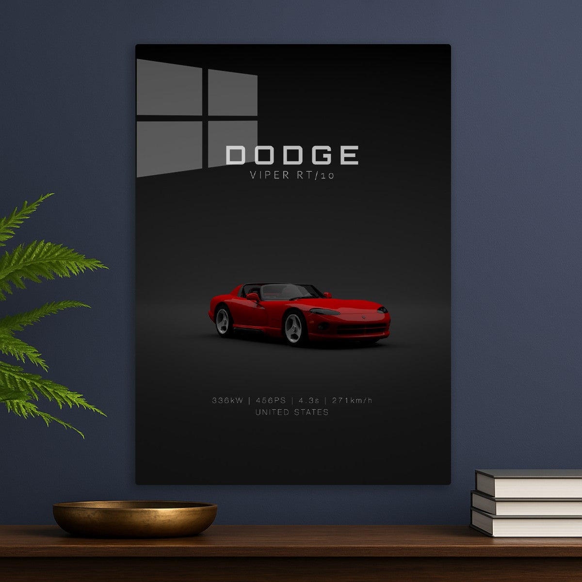 Dodge Viper RT-10 Red Front