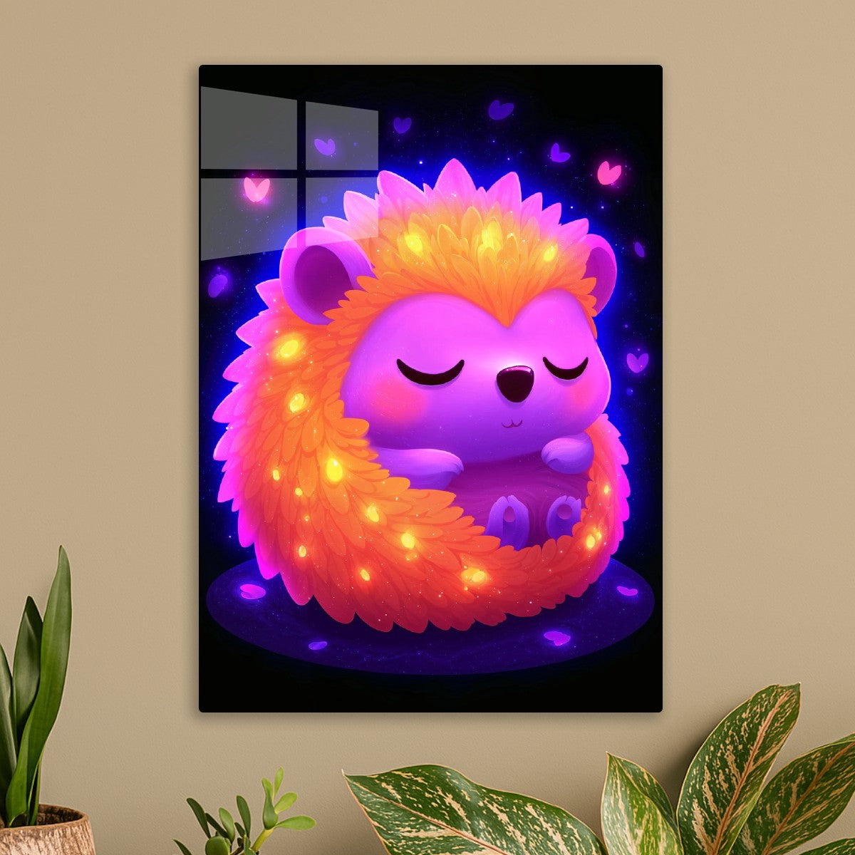 Neon Hedgehog Dream