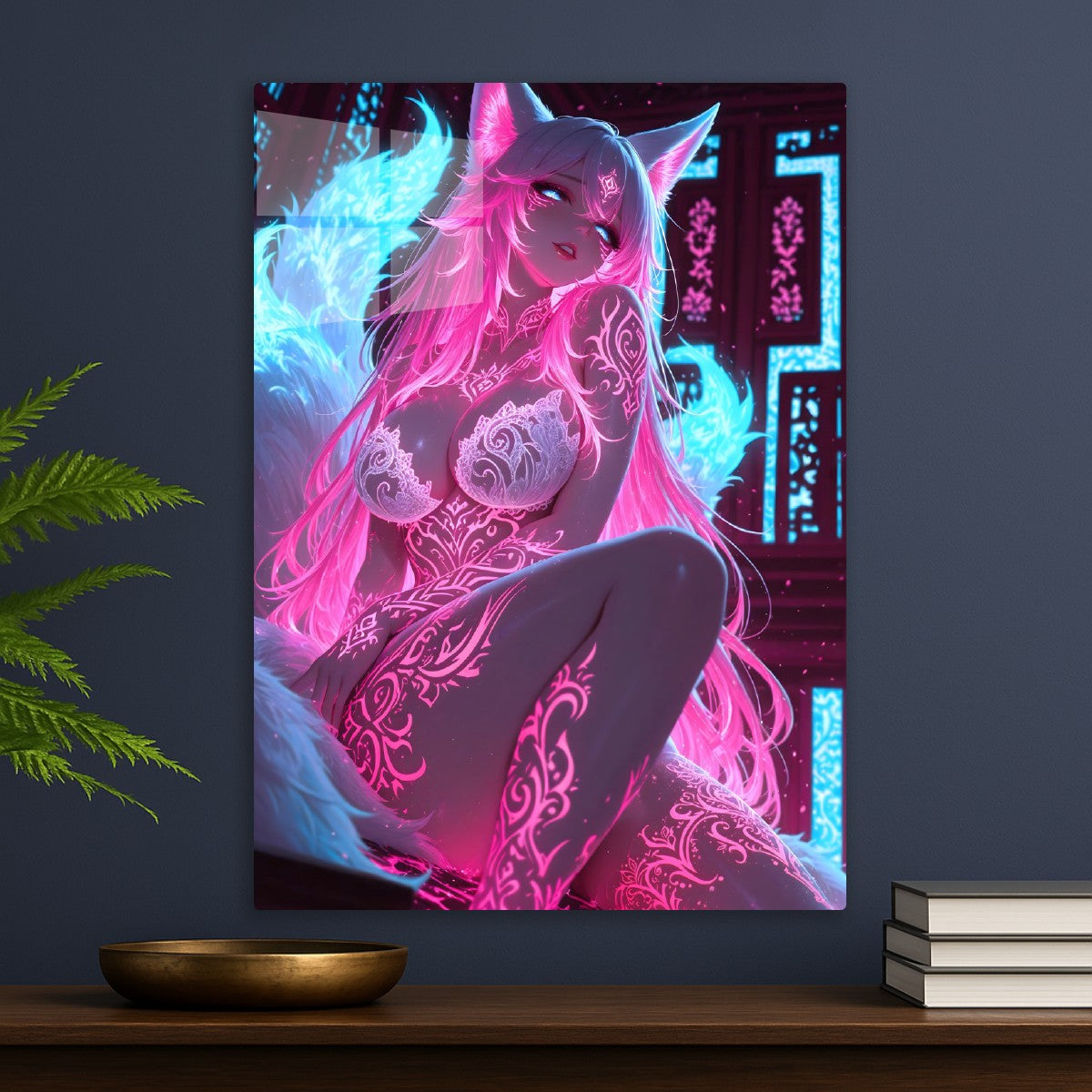 Neon Fox Enchantment