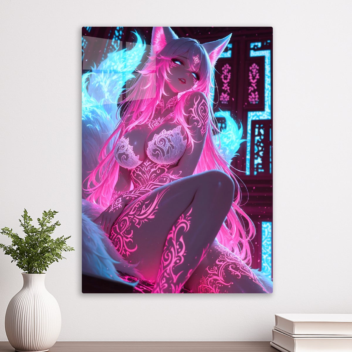 Neon Fox Enchantment